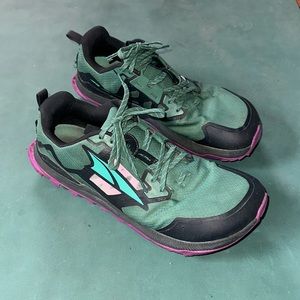 Altra Men Lone Peak 12 - slightly worn, still have lots of miles on them!